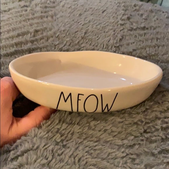 Rae Dunn Accessories - Rae Dunn “MEOW” Cat Food Bowl
